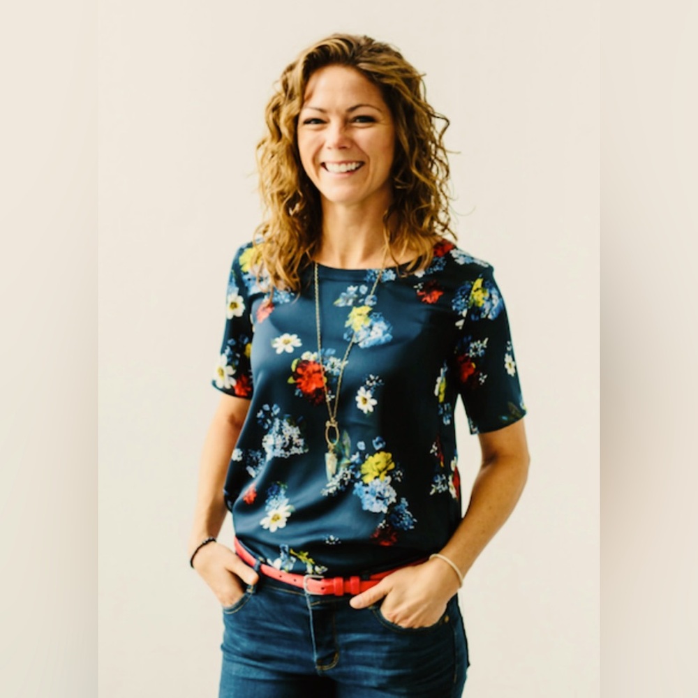 Banana Republic floral top